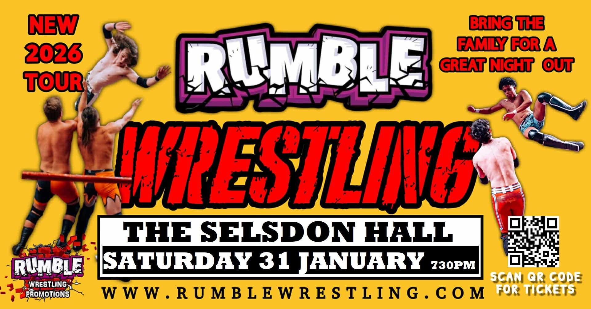 Rumble Wrestling comes to Croydon 